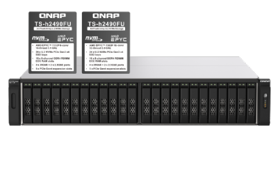 Qnap TS-h2490FU-7302P-128G